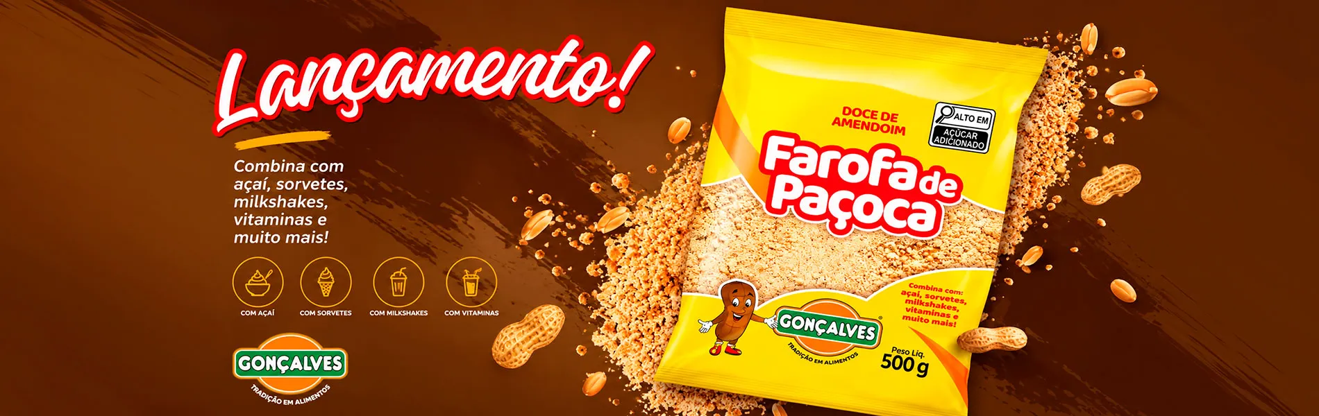 Promoção Farofa Doces Gonçalves